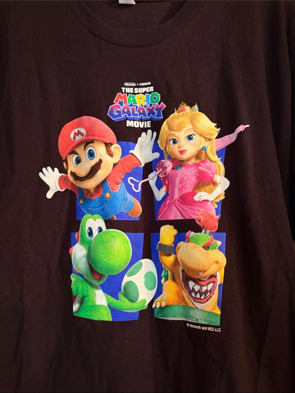 Super Mario Galaxy tee shirt